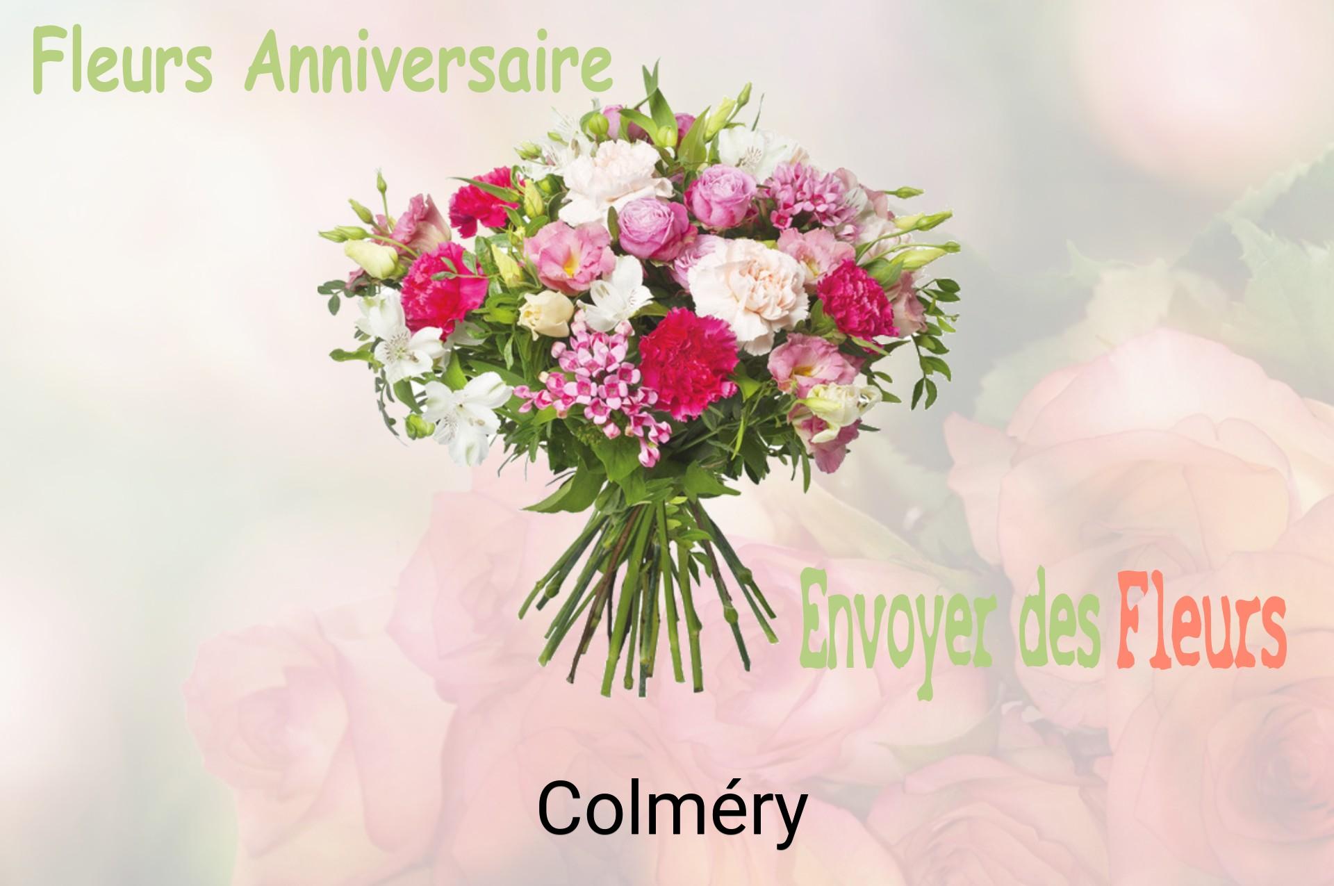Bouquet de fleurs d’anniversaire livré à Colméry